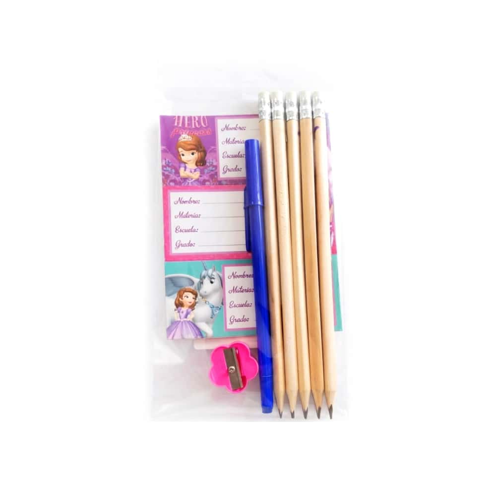 Set escolar infantil de 8 piezas Torbex - Miniatura 2