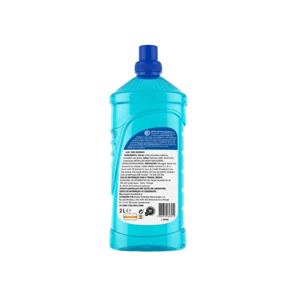 Limpiador multiusos con aroma marino Continente (2 L) - Miniatura 2