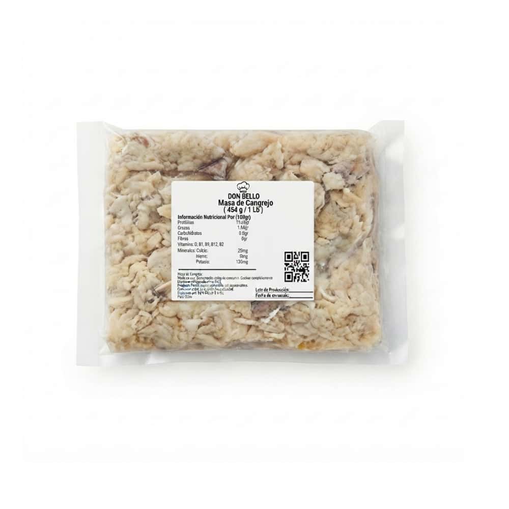 Masa de cangrejo Don Bello (454 g / 1 lb) - Miniatura 1