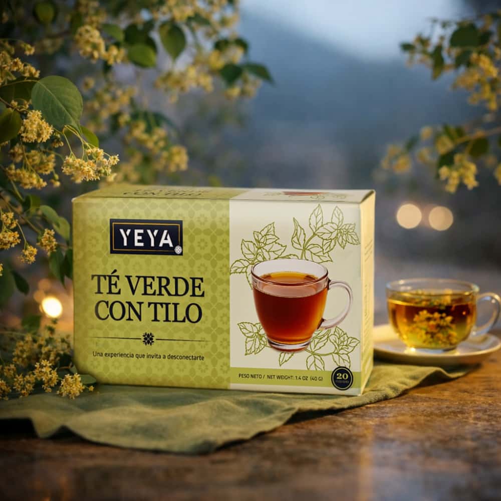 Té verde con tilo YEYA (40 g / 1.4 oz) - Miniatura 3