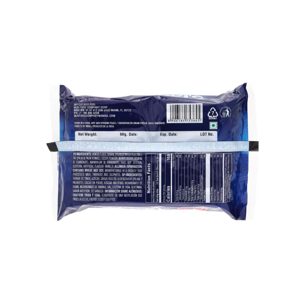 Galletas de cacao rellenas de vainilla Delizola (432 g / 15.24 oz) - Miniatura 2