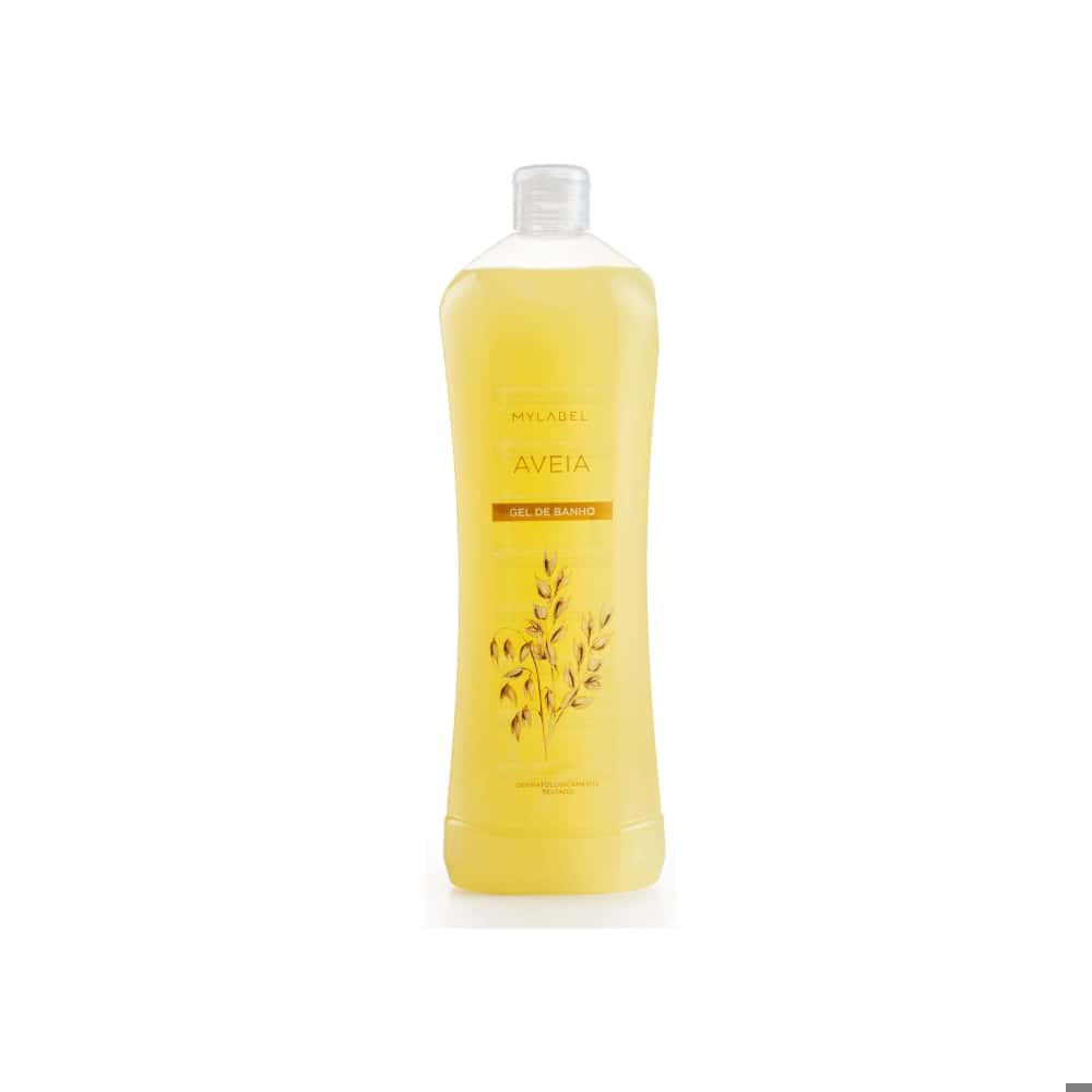 Gel de ducha de avena MyLabel (1 L / 33.81 floz) - Miniatura 1