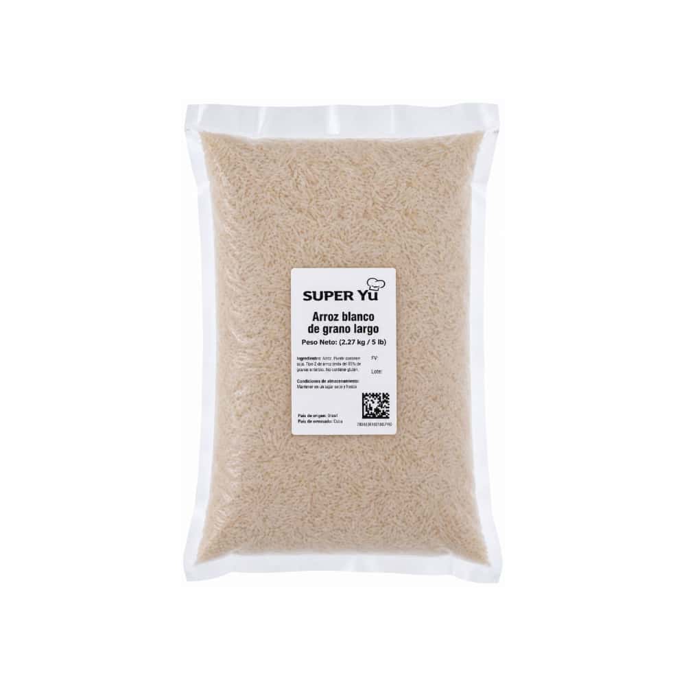 Arroz blanco de grano largo Super Yu (2.27 kg / 5 lb) - Miniatura 3