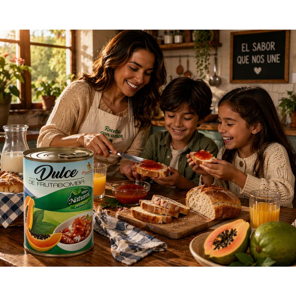Dulce de fruta bomba Placeres del Campo (460 g / 1.01 lb) - Miniatura 4