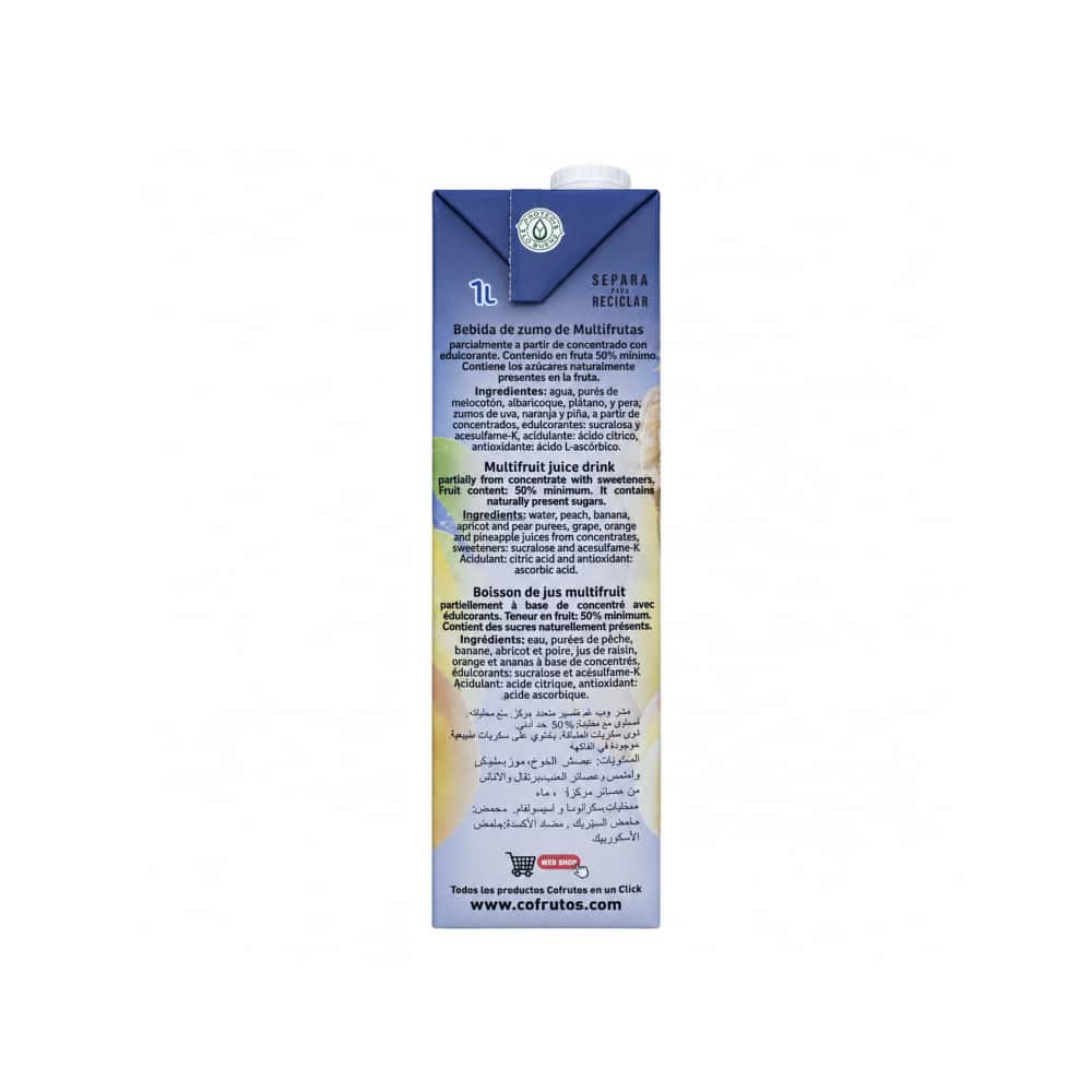 Néctar de multifrutas Eurojus (1 L) - Miniatura 6