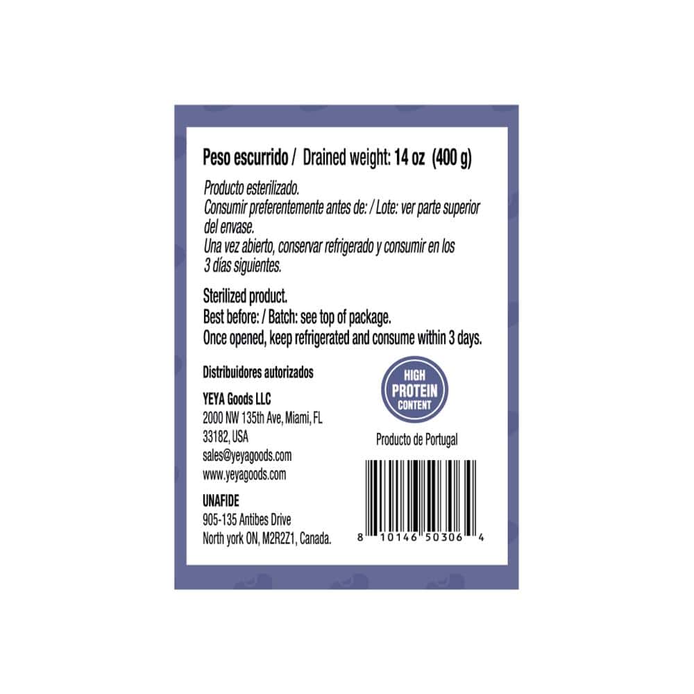 Frijoles negros en frasco de vidrio YEYA (540 g / 19 oz) - Miniatura 5