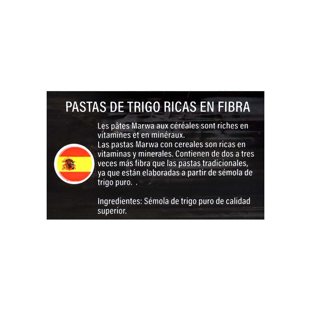 Pastas largas - espaguetis - Marwa (500 g / 1.1 lb) - Miniatura 3