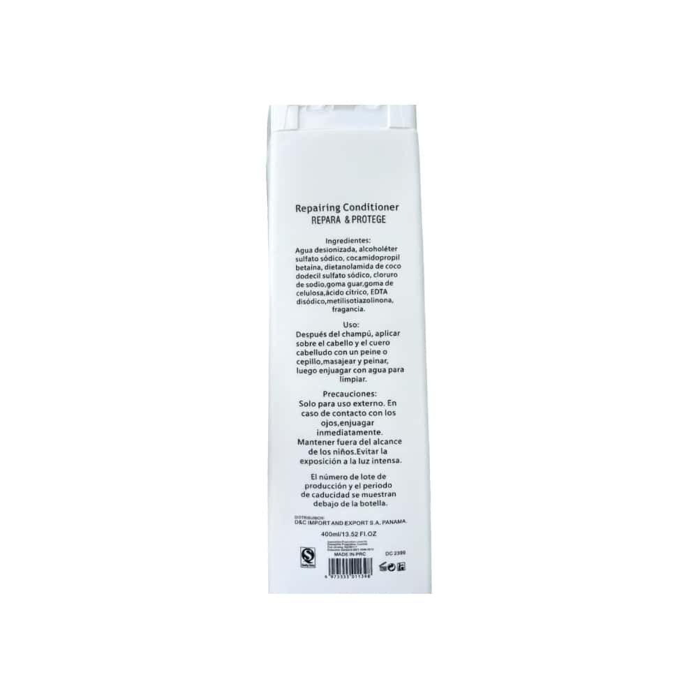 Juego reparador de champú y acondicionador menta fresca DCabello (400 ml) - Miniatura 4