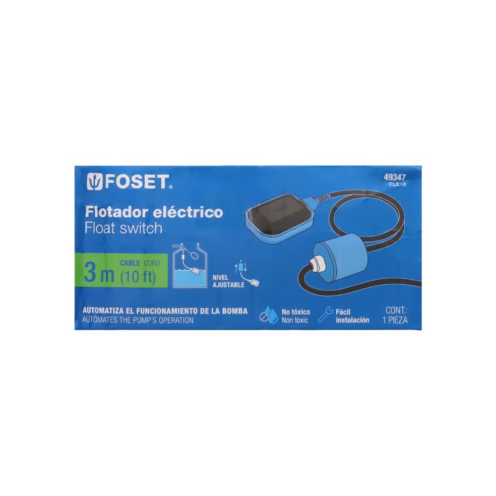 Flotante eléctrico-automático Foset FLE-3 - Miniatura 4