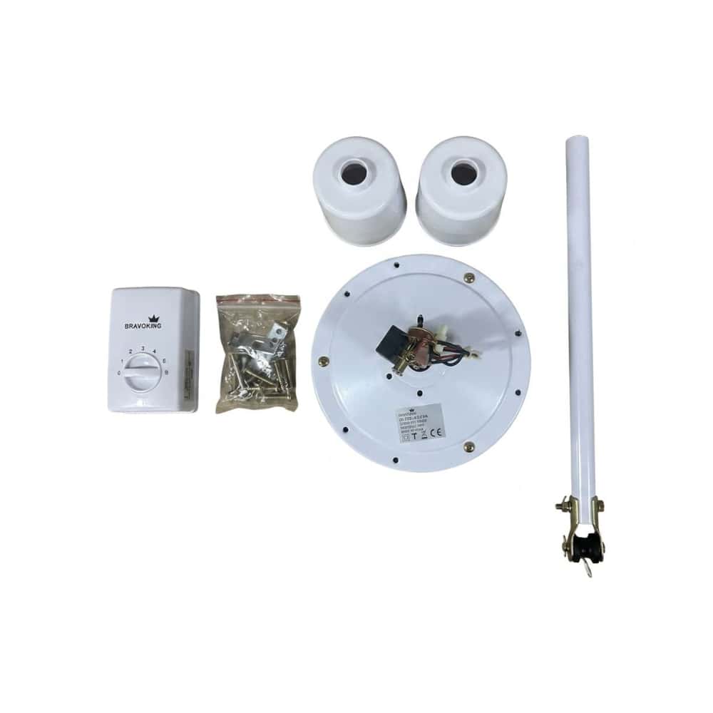 Ventilador de techo de 56'' con control de 5 velocidades Bravoking 5622B - Miniatura 3