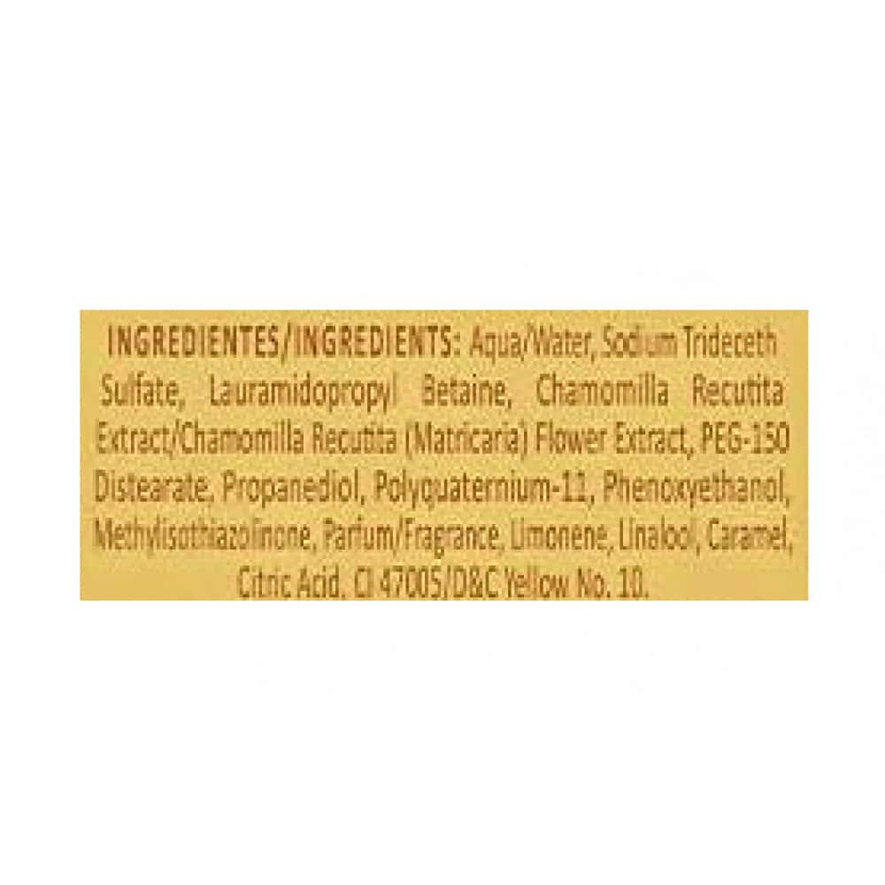 Champú de manzanilla para bebes Ricitos de Oro (100 ml) - Miniatura 3