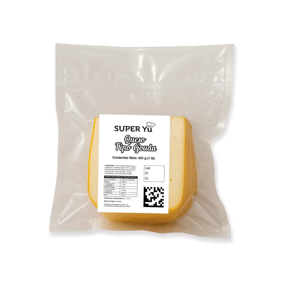 Queso tipo gouda Super Yu (454 g / 1 lb) - Miniatura 3