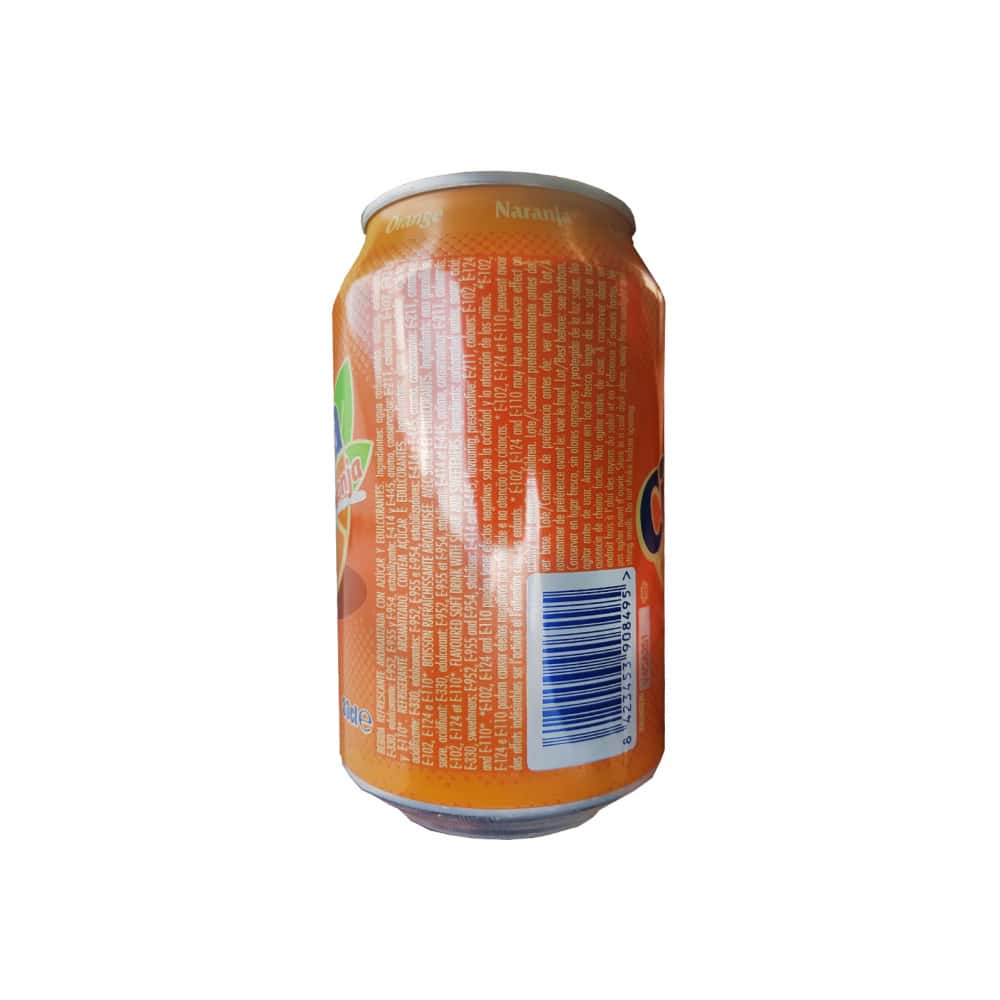 Refresco gaseado de naranja Cintra (330 ml) - Miniatura 3