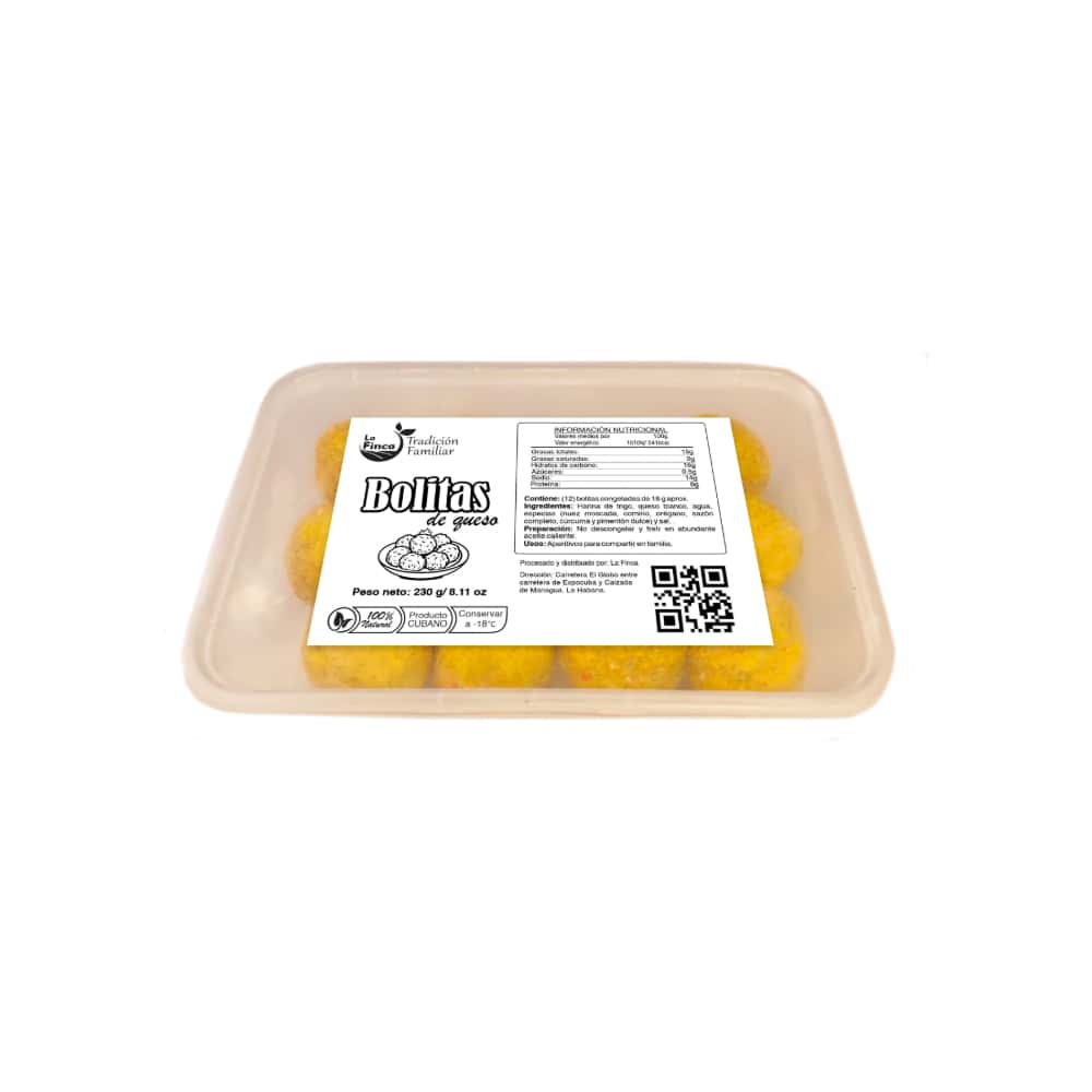 Bolitas de queso La Finca (12 x 18 g / 7.61 oz) - Miniatura 1