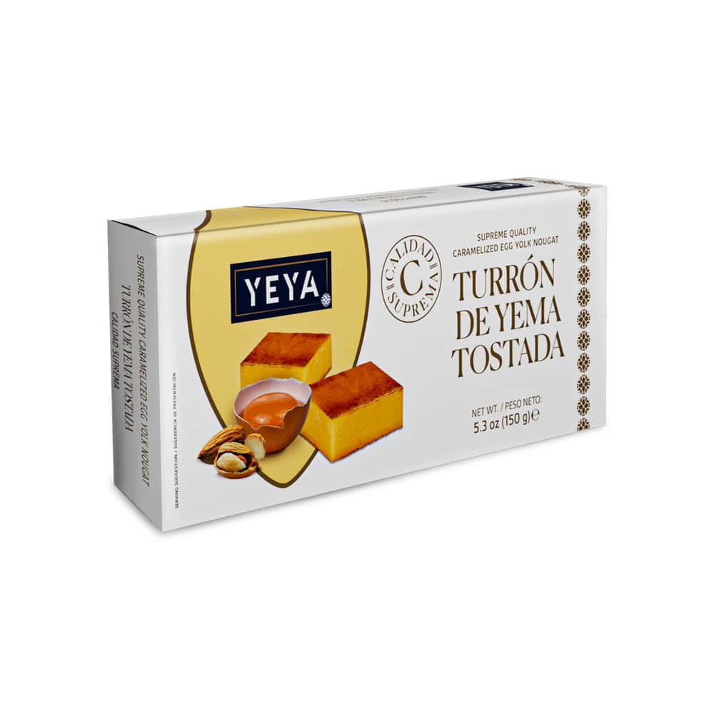 Turrón de Yema Tostada Calidad Suprema YEYA (150 g / 5.3 oz) - Miniatura 1