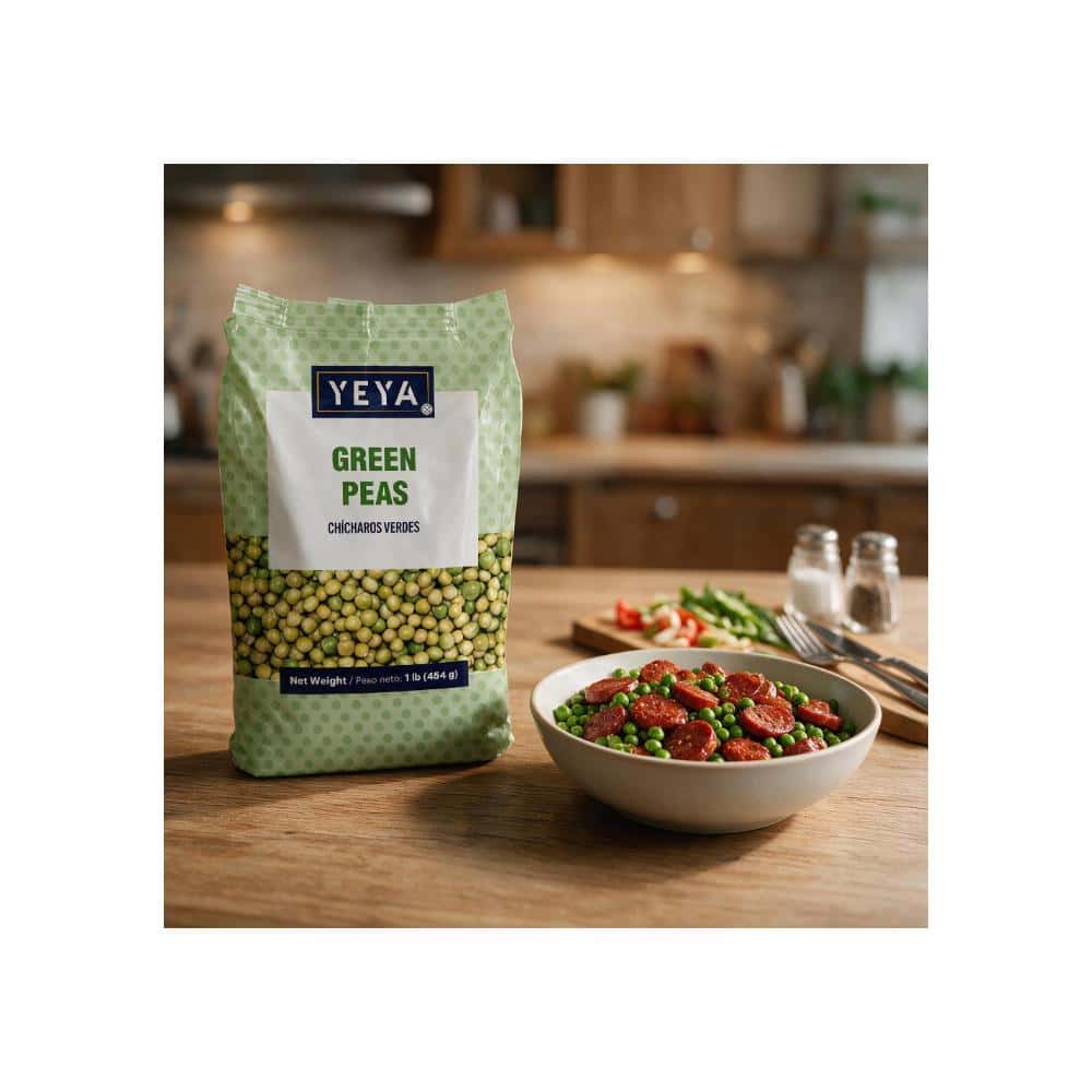 Chícharos verdes YEYA (454 g / 1 lb) - Miniatura 4