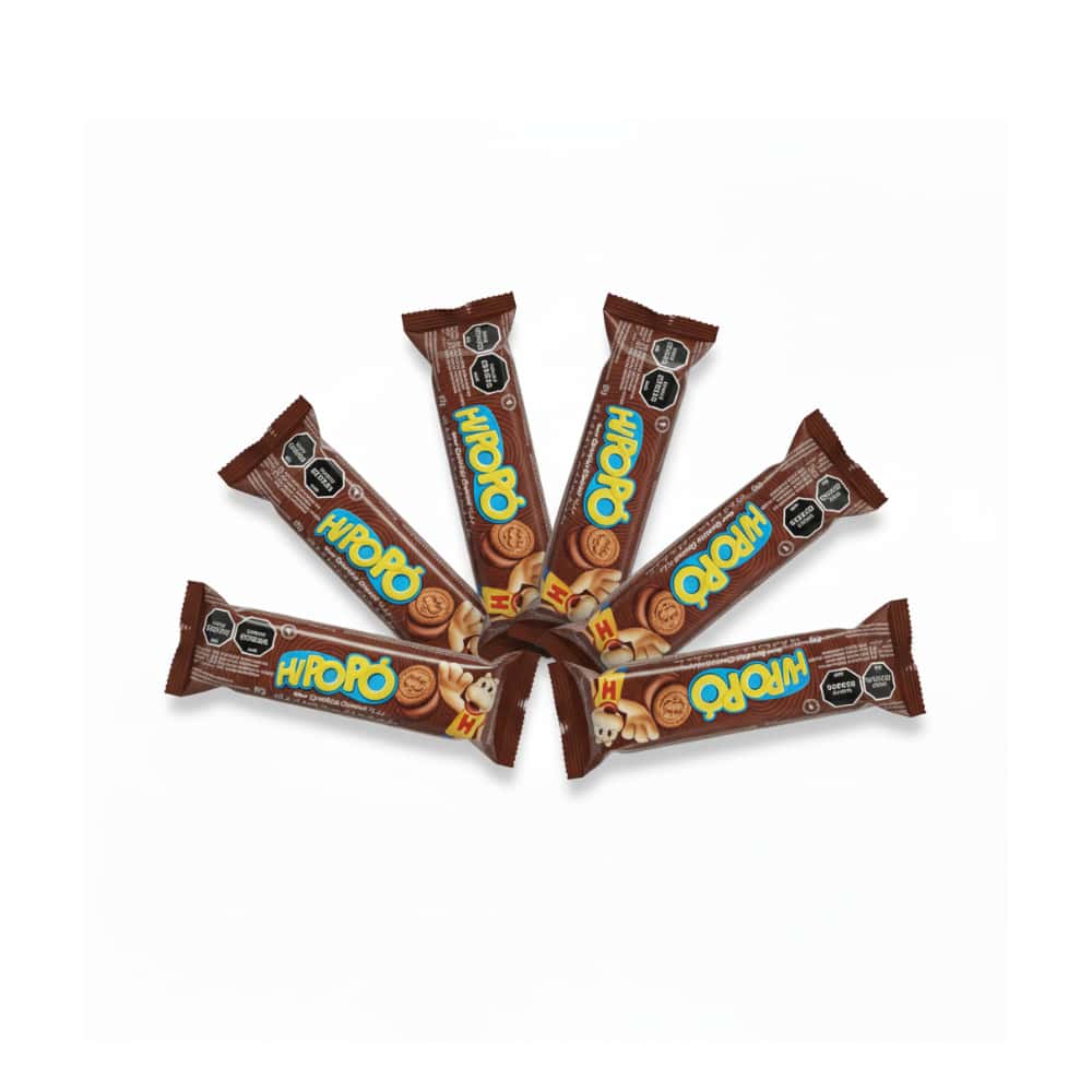 Galletas rellenas sabor chocolate Hipopó (6 x 80 g / 2.82 oz) - Miniatura 1