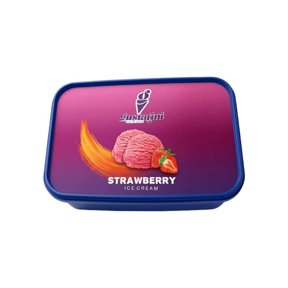 Helado de fresa Gustatini (2 L) - Miniatura 2