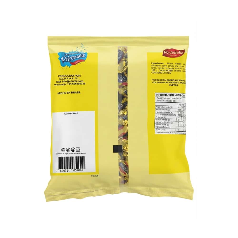 Caramelos duros sabor limón PortoBello (400 g / 14.10 oz) - Miniatura 2