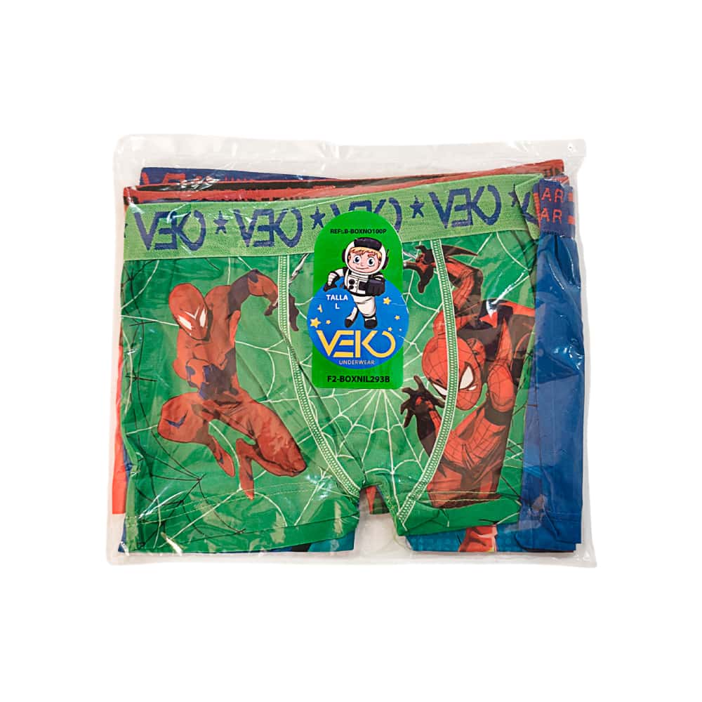 Boxers infantiles con diseño de superhéroe talla L Veko (4 U) - Miniatura 2
