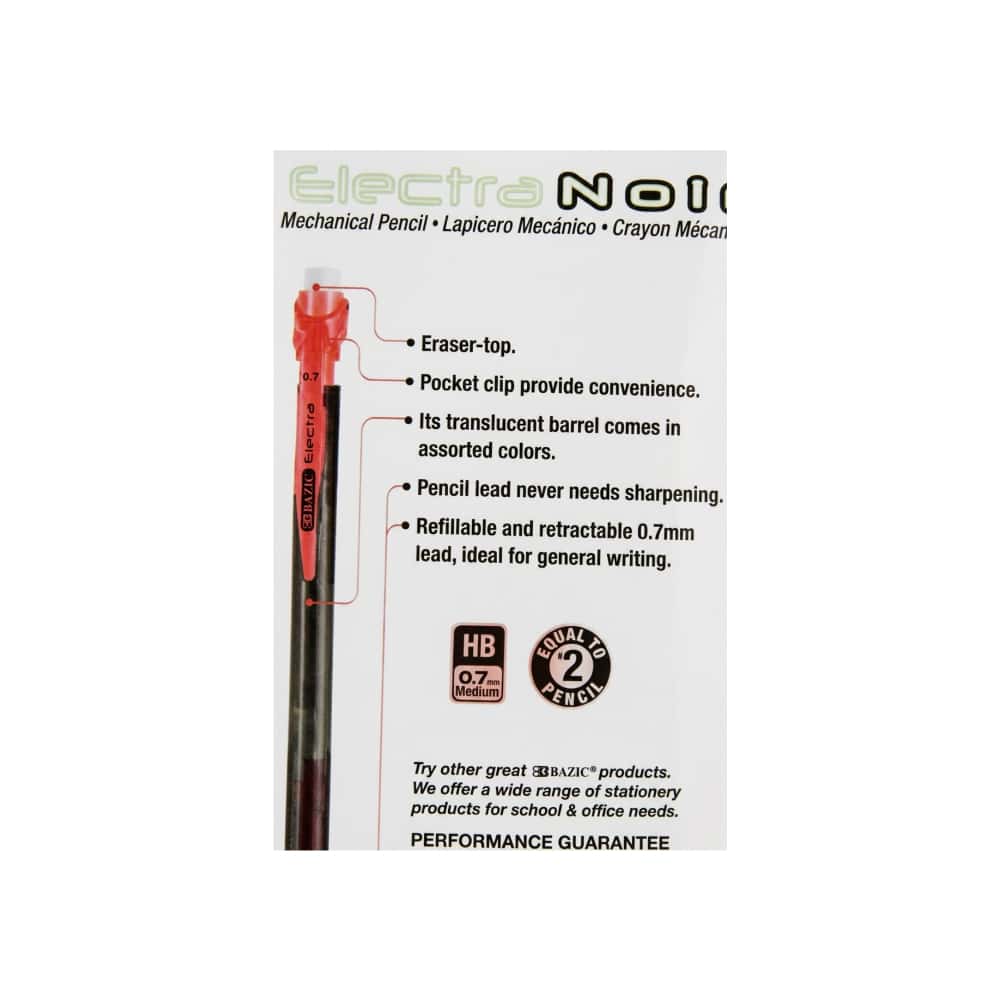Juego de portaminas 0.7 mm Electra Bazic (8 U) - Miniatura 2