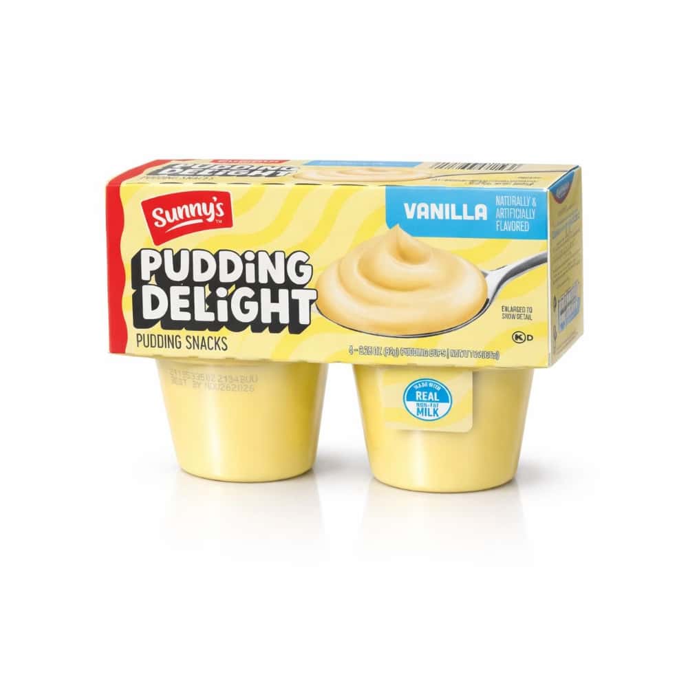 Natilla de vainilla Sunny's (4 x 92.1 g / 3.25 oz) - Miniatura 4