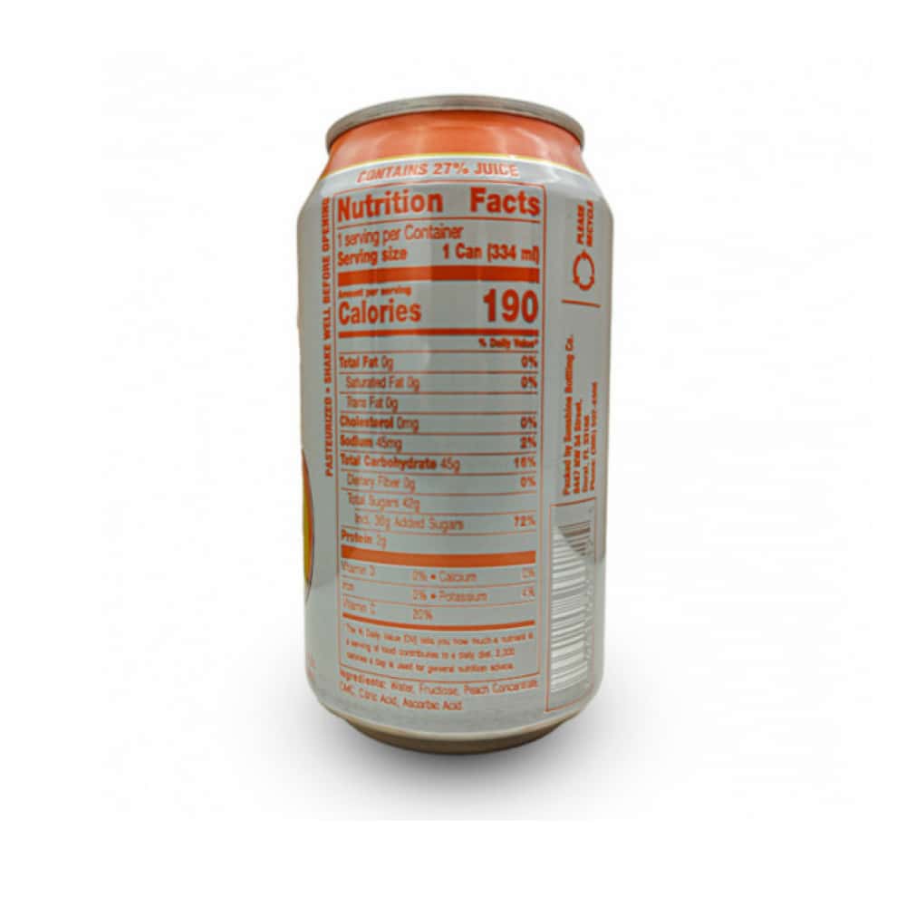 Néctar de melocotón Sunchy (24 x 334 ml / 11.3 fl oz) - Miniatura 3
