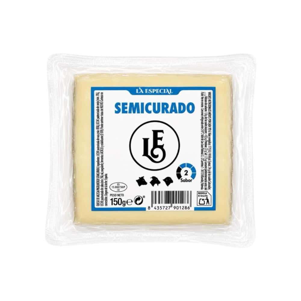 Queso semicurado La Especial (150 g / 5.29 oz) - Miniatura 1