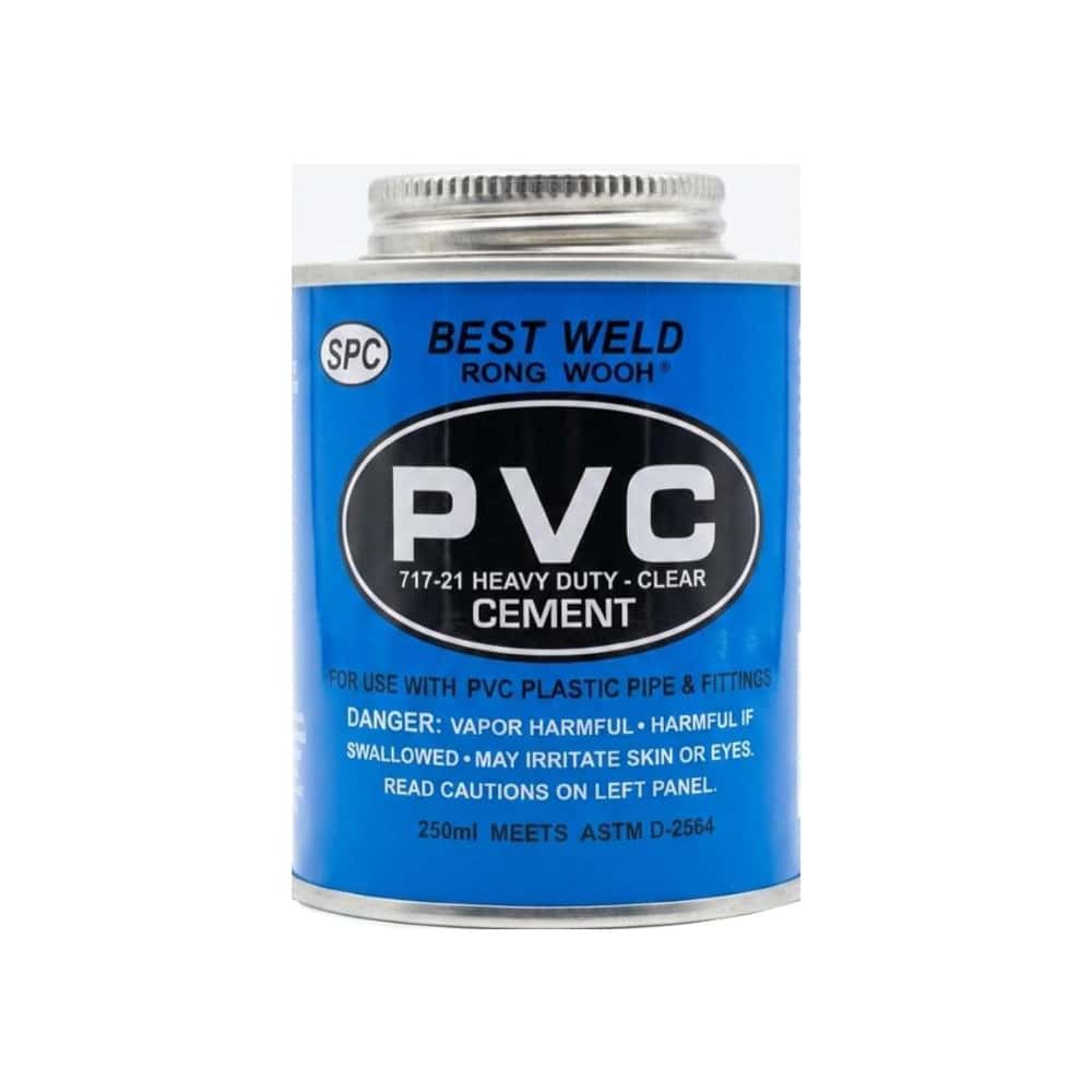 Pegamento cemento PVC Best Weld 717-21 (250 ml / 8.45 oz) - Miniatura 1