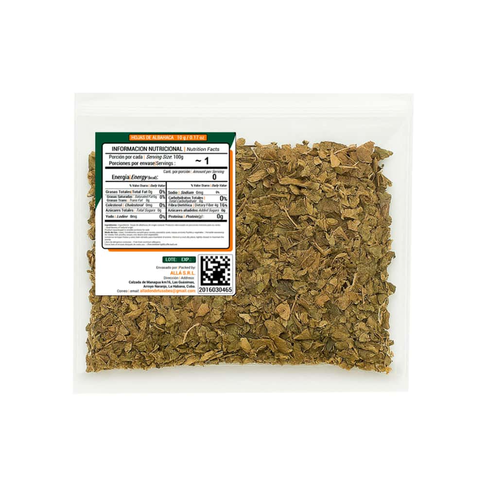 Hojas de albahaca ALLÀ (10 g) - Miniatura 4