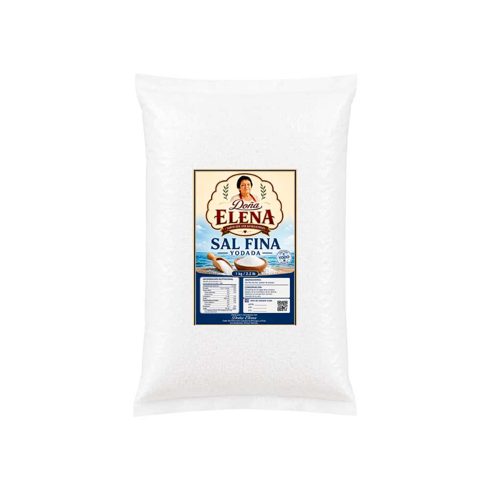 Sal fina yodada Doña Elena (1 kg / 2.2 lb) - Miniatura 1