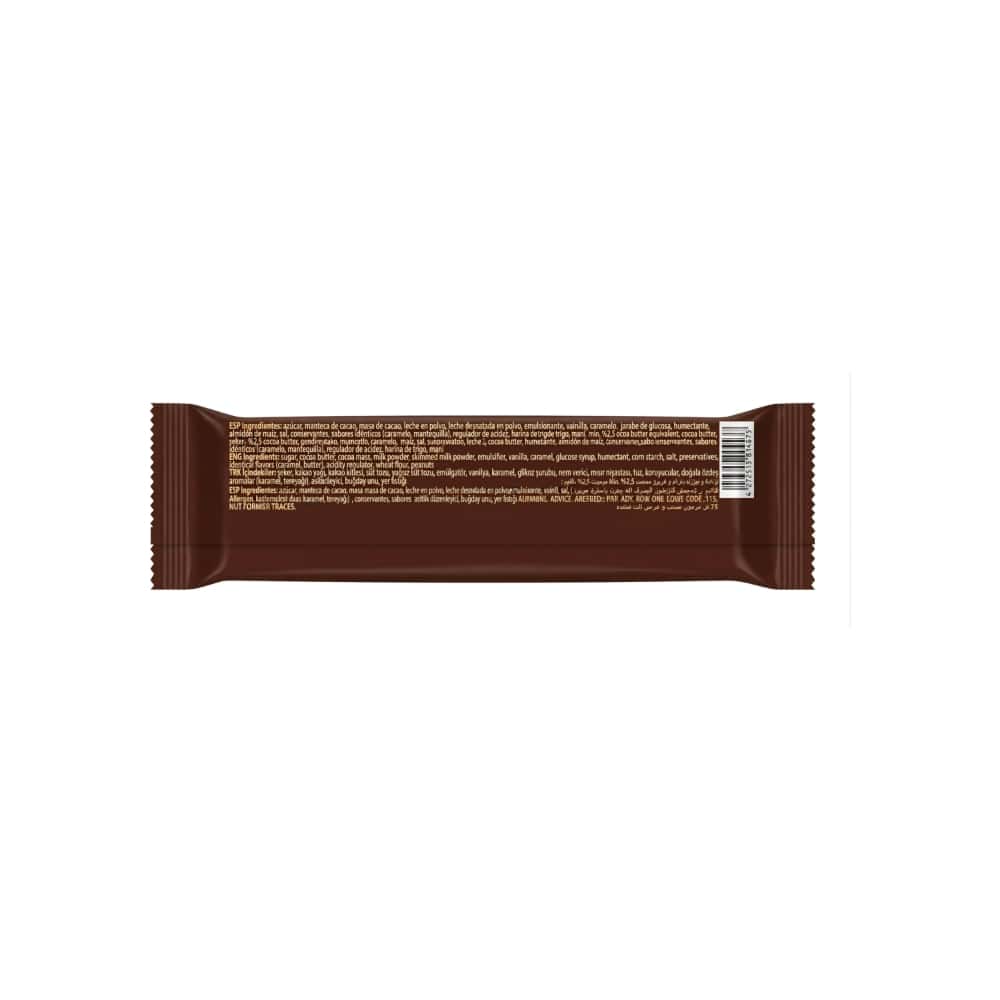 Barrita de chocolate rellena de caramelo y maní Senegar (40 g / 1.41 oz) - Miniatura 3