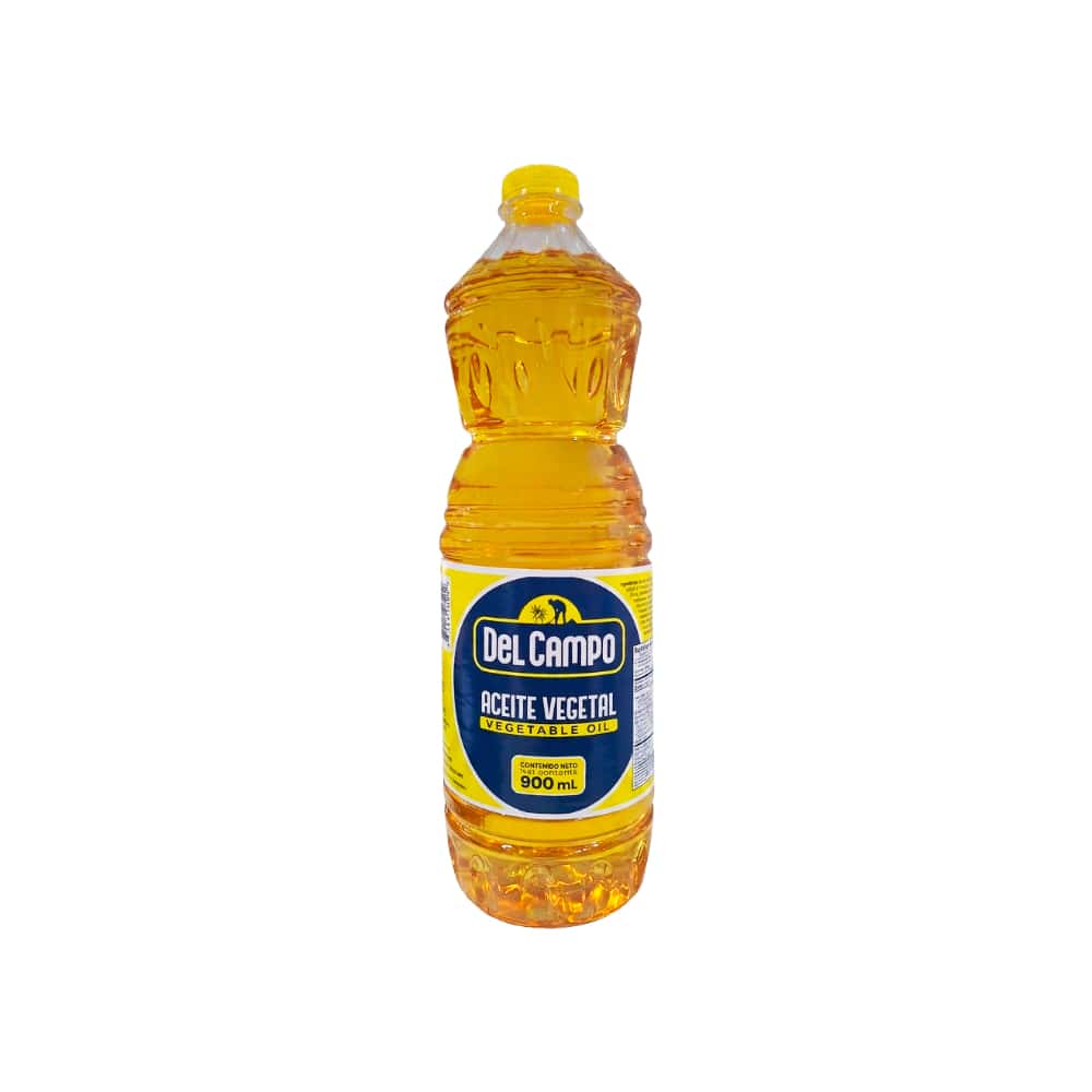 Aceite vegetal de oleína de palma y soya Del Campo (900 ml) - Miniatura 1
