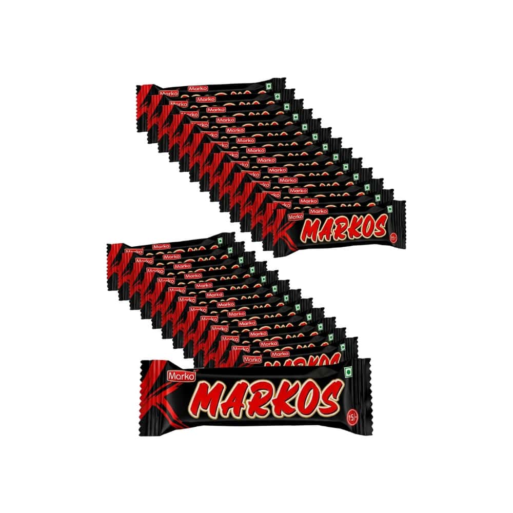 Barras de chocolates rellenos de caramelo Markos Marko (30 x 13 g) - Miniatura 3