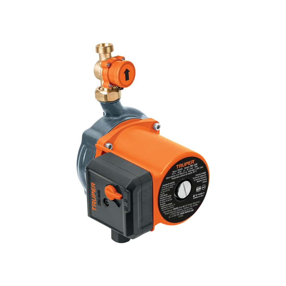 Bomba presurizadora ajustable 1/6 HP Truper PRE-1/6R - Miniatura 1
