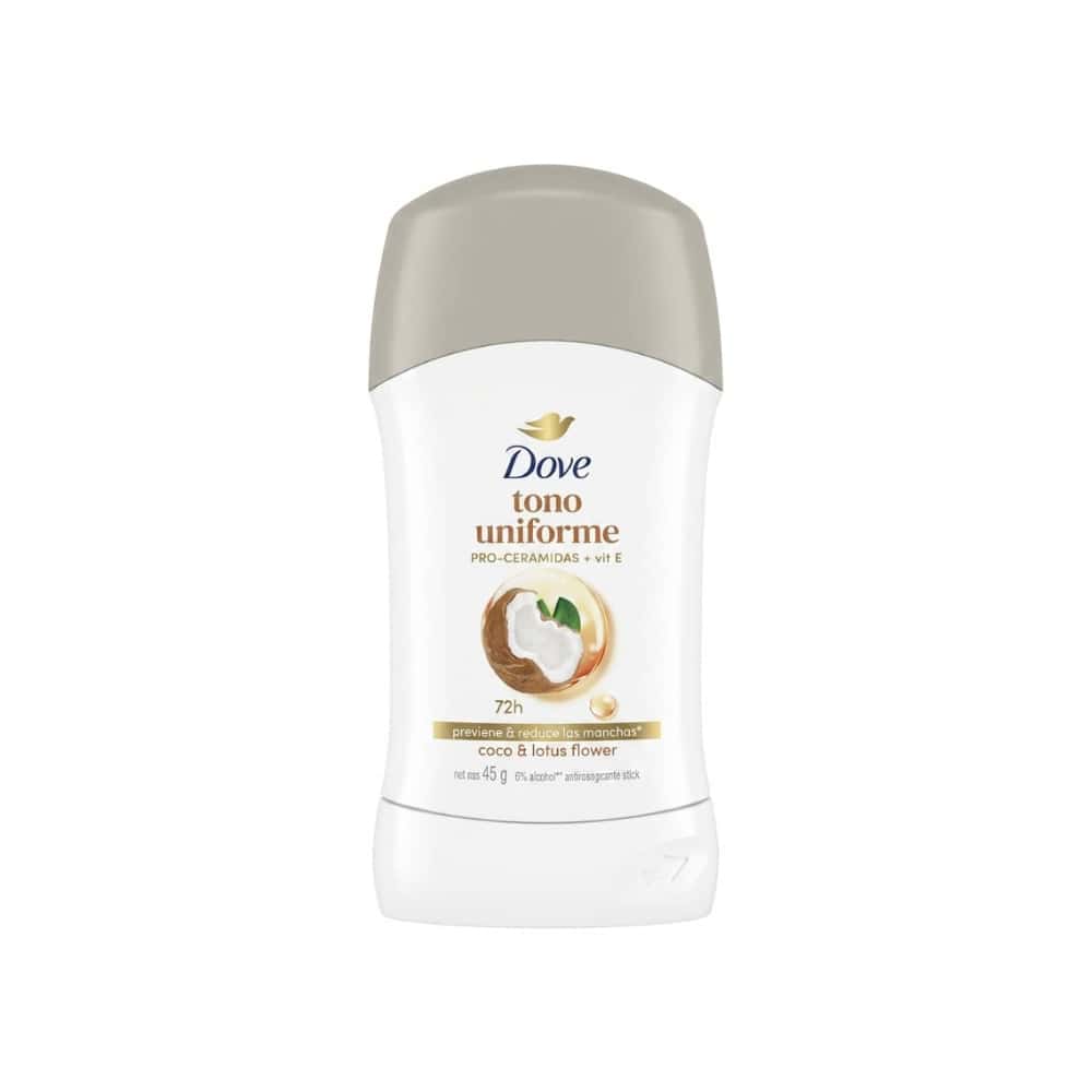 Desodorante antitranspirante en barra 72 h Coco Dove (45 g / 1.59 oz) - Miniatura 1