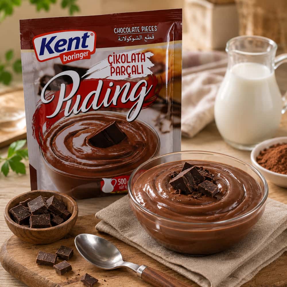 Natilla sabor chocolate Kent boringer (100 g / 3.52 oz) - Miniatura 4