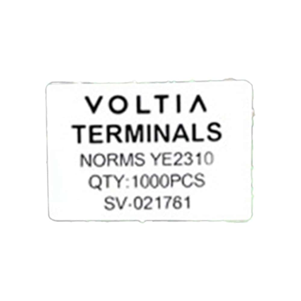 Terminales aislados de compresión 12 AWG VOLTIA (1000 U) - Miniatura 4