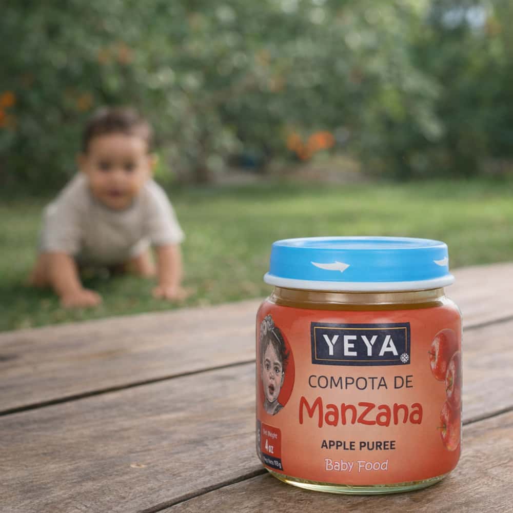 Compota de manzana YEYA (113 g / 4 oz) - Miniatura 5