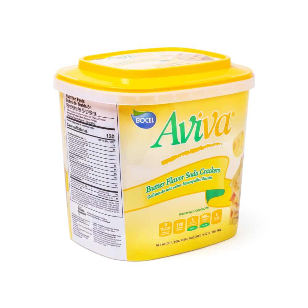 Galletas de soda sabor mantequilla Aviva (540 g / 1.19 lb) - Miniatura 2