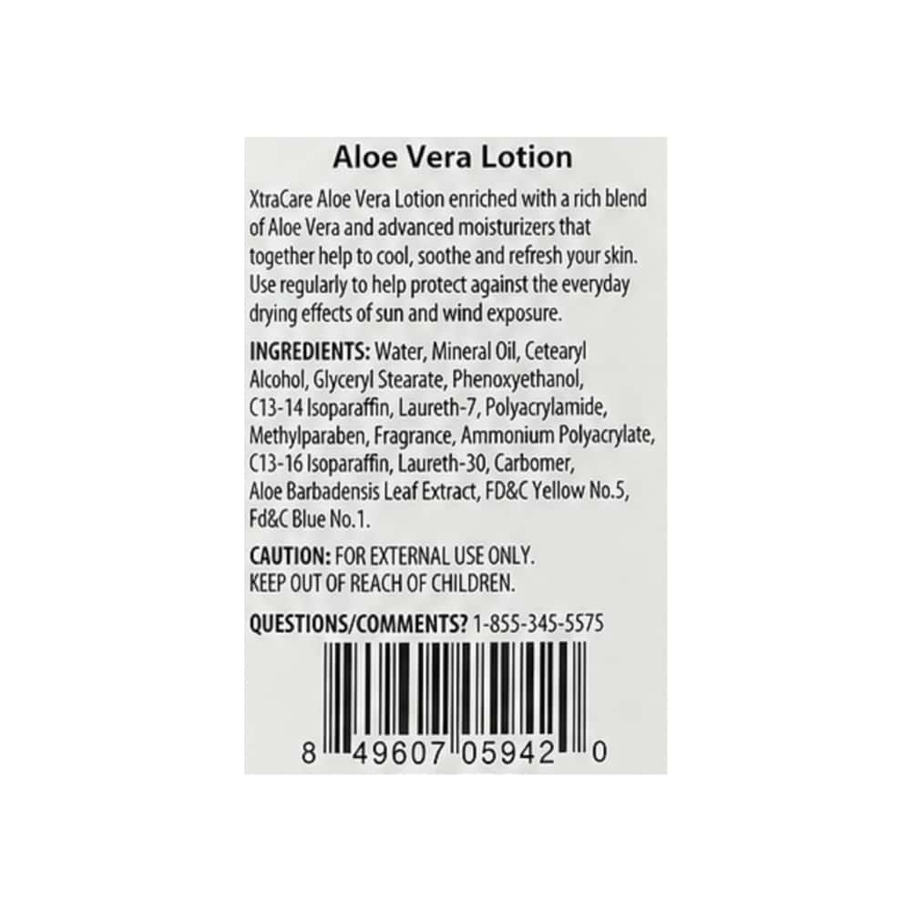 Loción corporal -crema- refrescante de aloe vera XtraCare (532 ml / 18 oz) - Miniatura 2