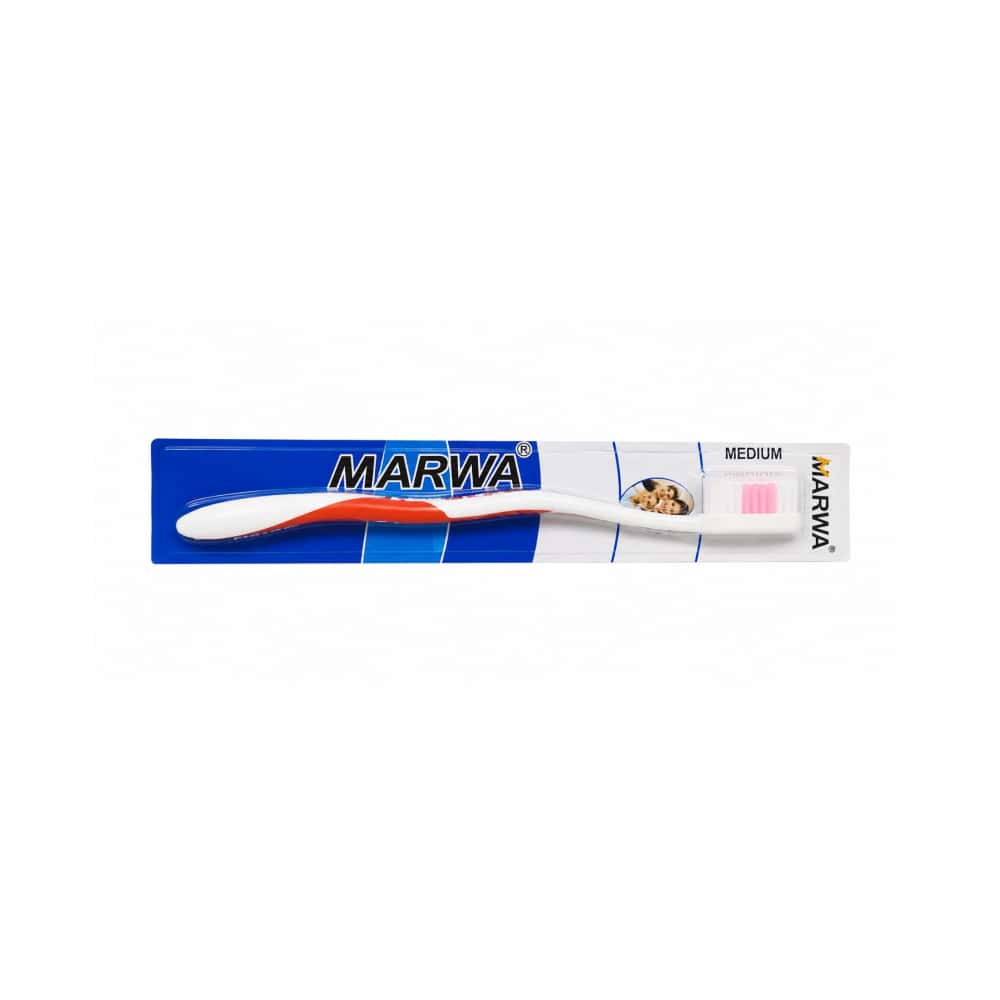 Cepillo de dientes rojo Marwa - Miniatura 2