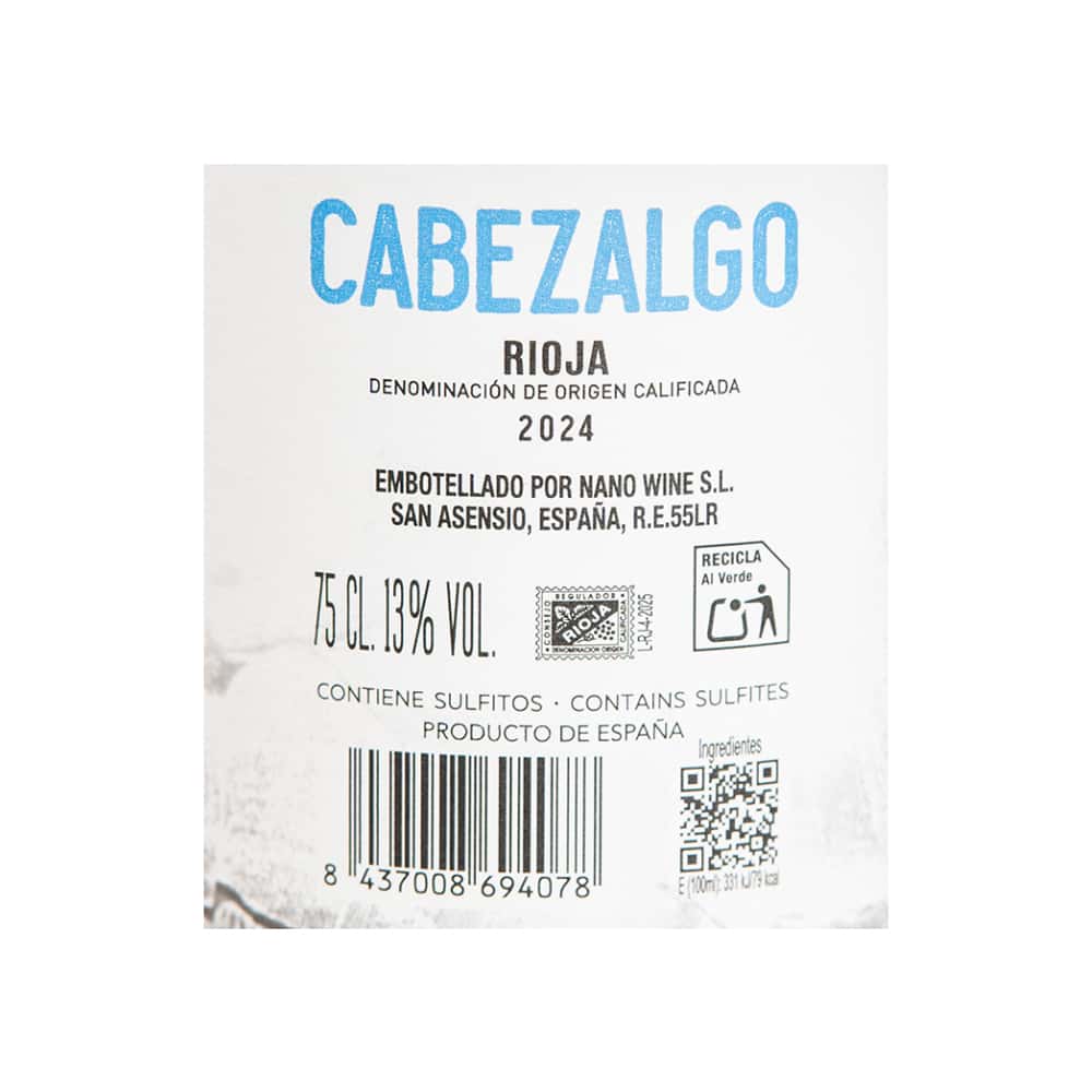Vino rosado Rioja Cabezalgo (750 ml) - Miniatura 3