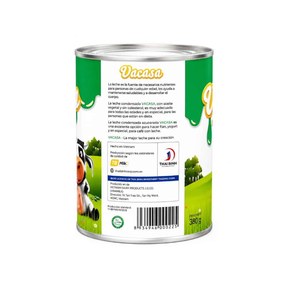Leche condensada Vacasa (380 g / 13.40 oz) - Miniatura 2