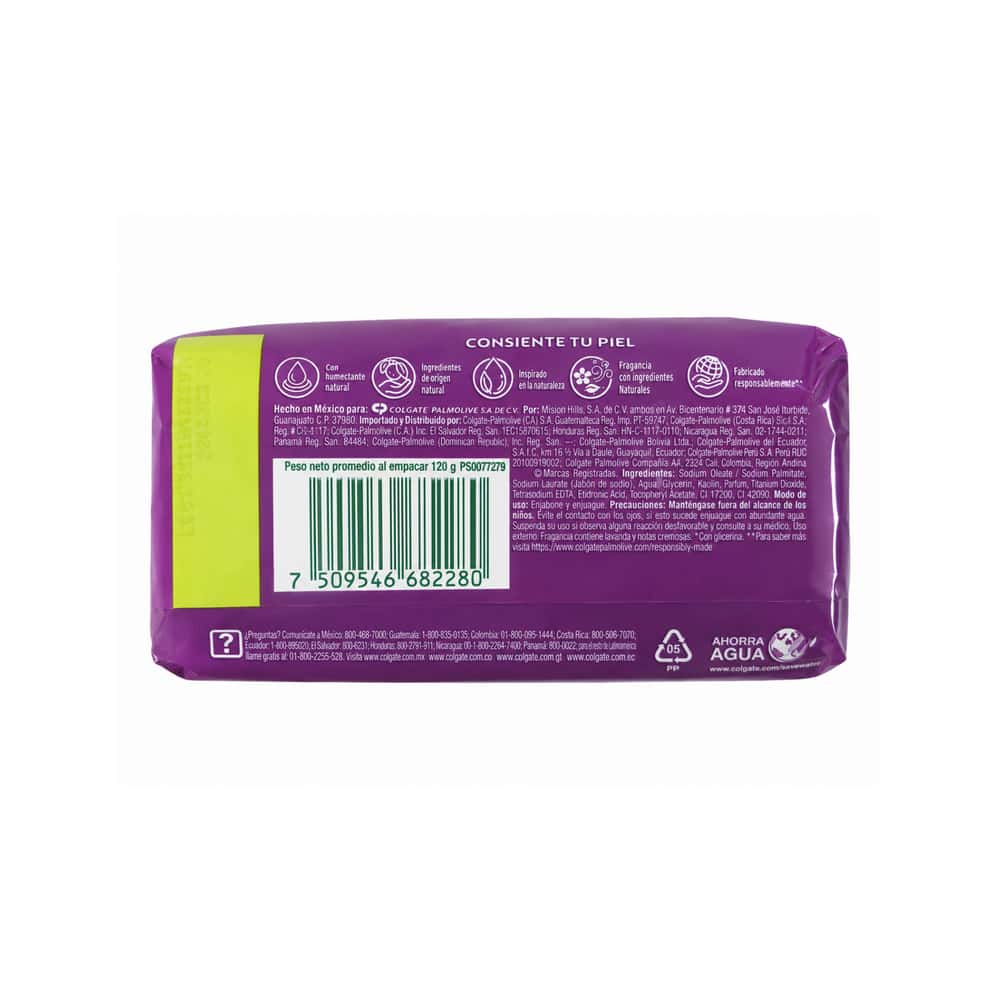Jabón tocador de lavanda y crema Palmolive (120 g / 4.23 oz) - Miniatura 2