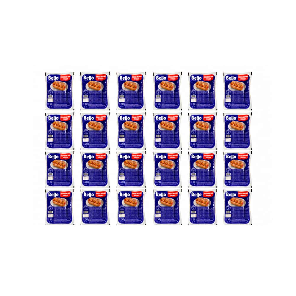 Salchicha mixta de pollo y cerdo Bello ( 24 x 340 g / 12 oz) - Miniatura 1
