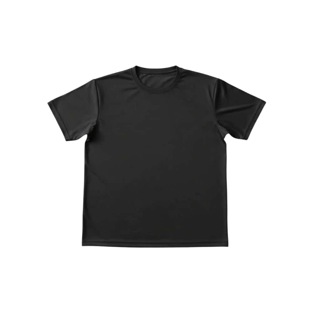 Camiseta negra de cuello redondo para hombre Torbex (Talla M) - Miniatura 3