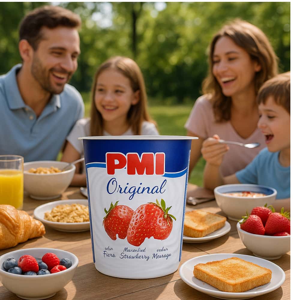 Yogurt sabor fresa Pmi Original (24 x 120 g / 4.23 oz) - Miniatura 4