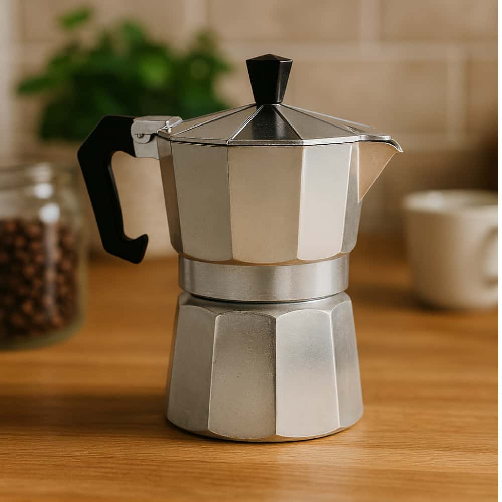 Cafetera clásica de 3 tazas Cjinghan - Miniatura 5