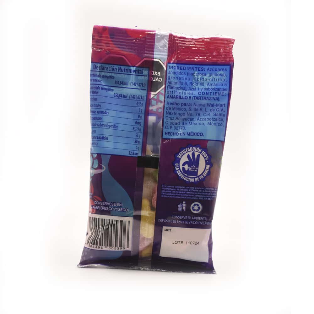 Gomitas de grenetina con forma de estrellitas Great Value (100 g / 3.52 oz) - Miniatura 2